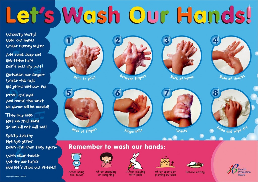 1 - hand washing